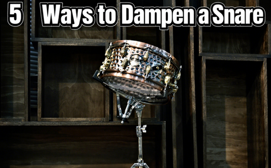 5 Ways to Dampen a Snare