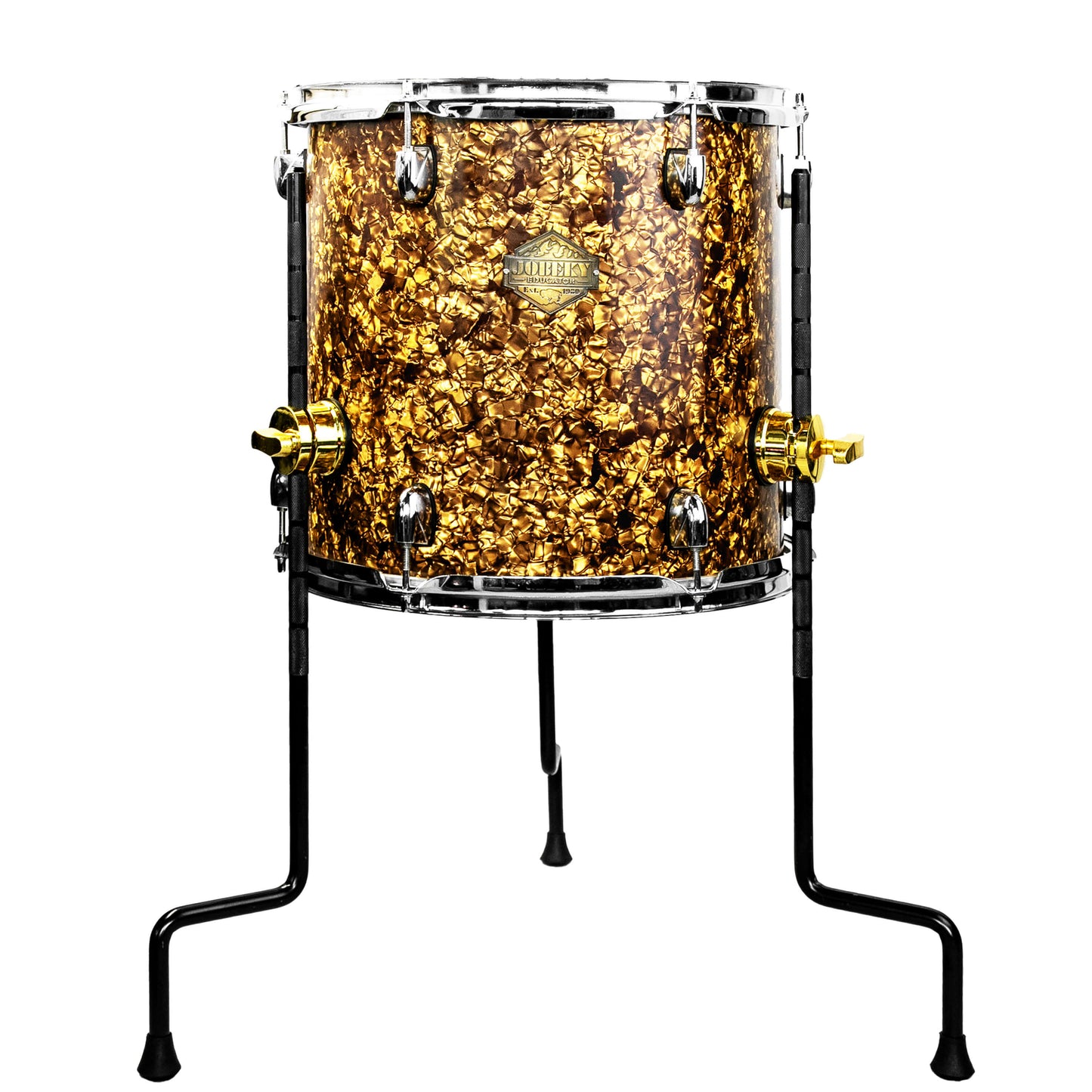 Gold 13×13-inch Special Effect Floor Snare Drum