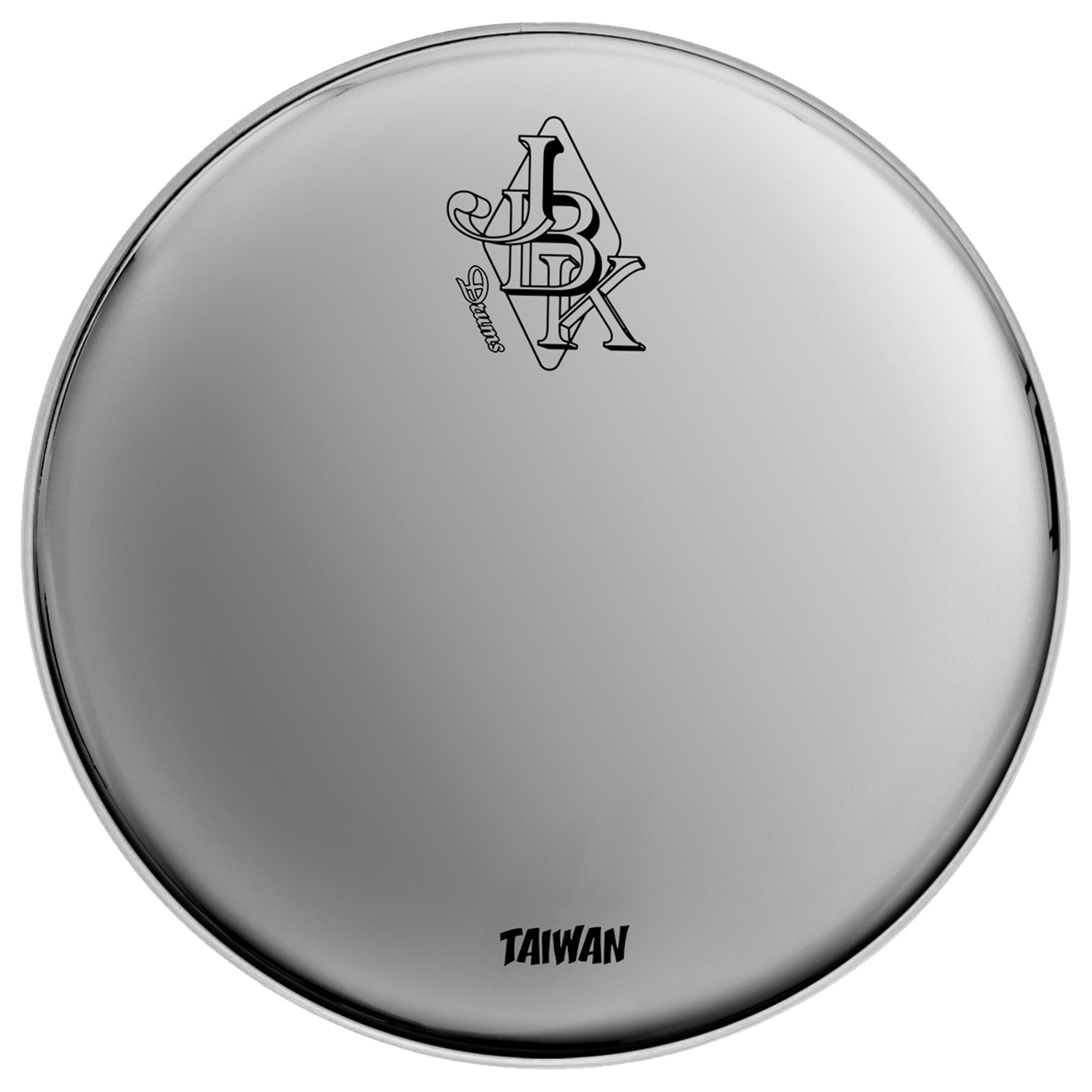 22" Silver Bass Drum Head Beatello workshop