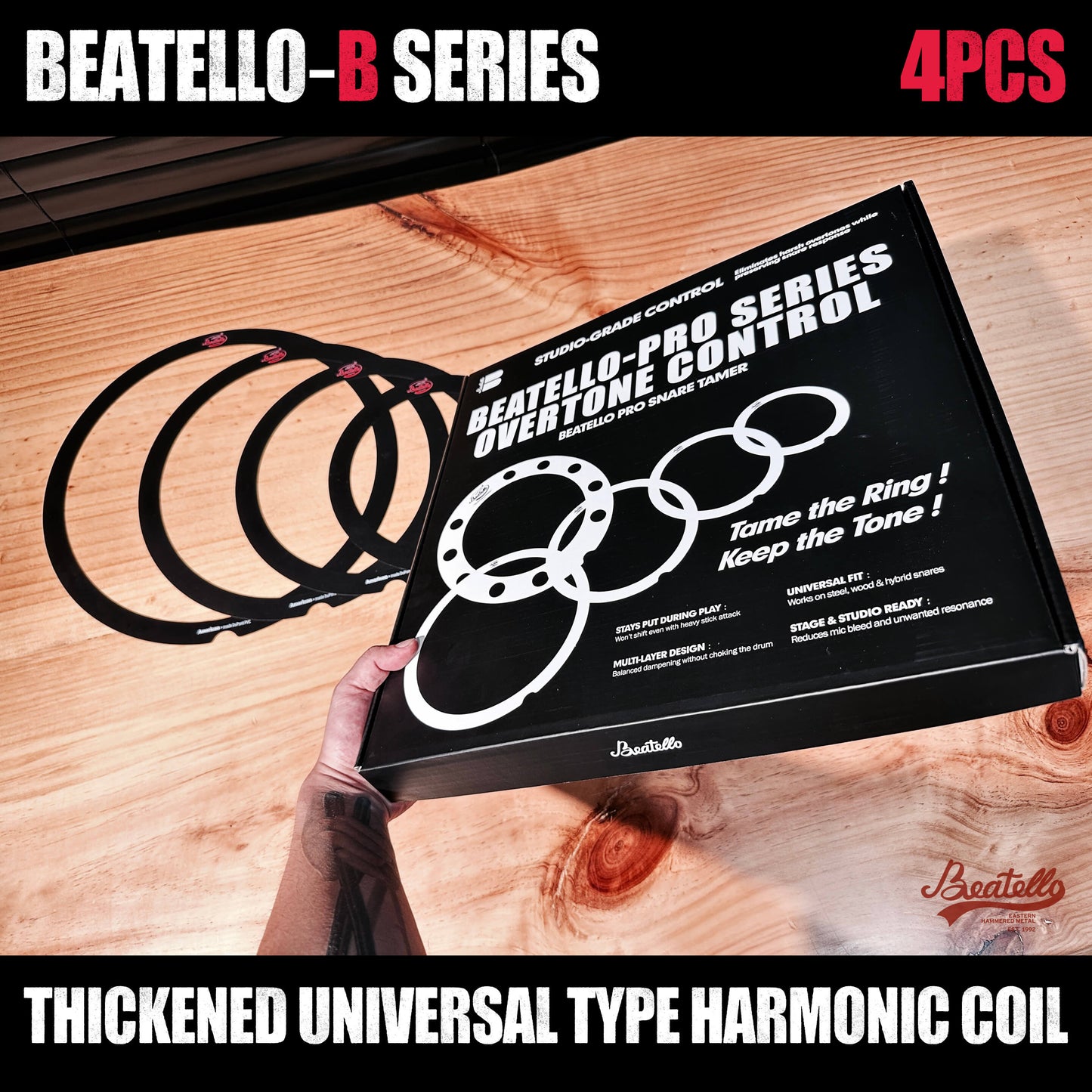 Beatello 5Pcs Pro Muffling