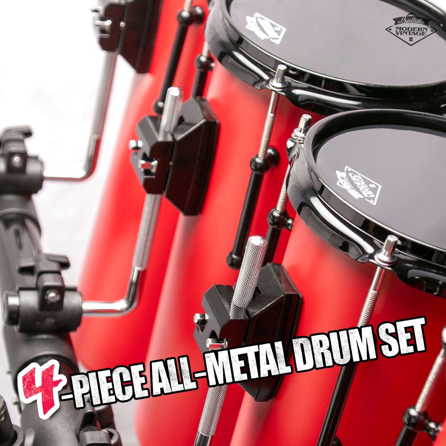 Beatello Carbon Steel  Rocket Drum With Hardware