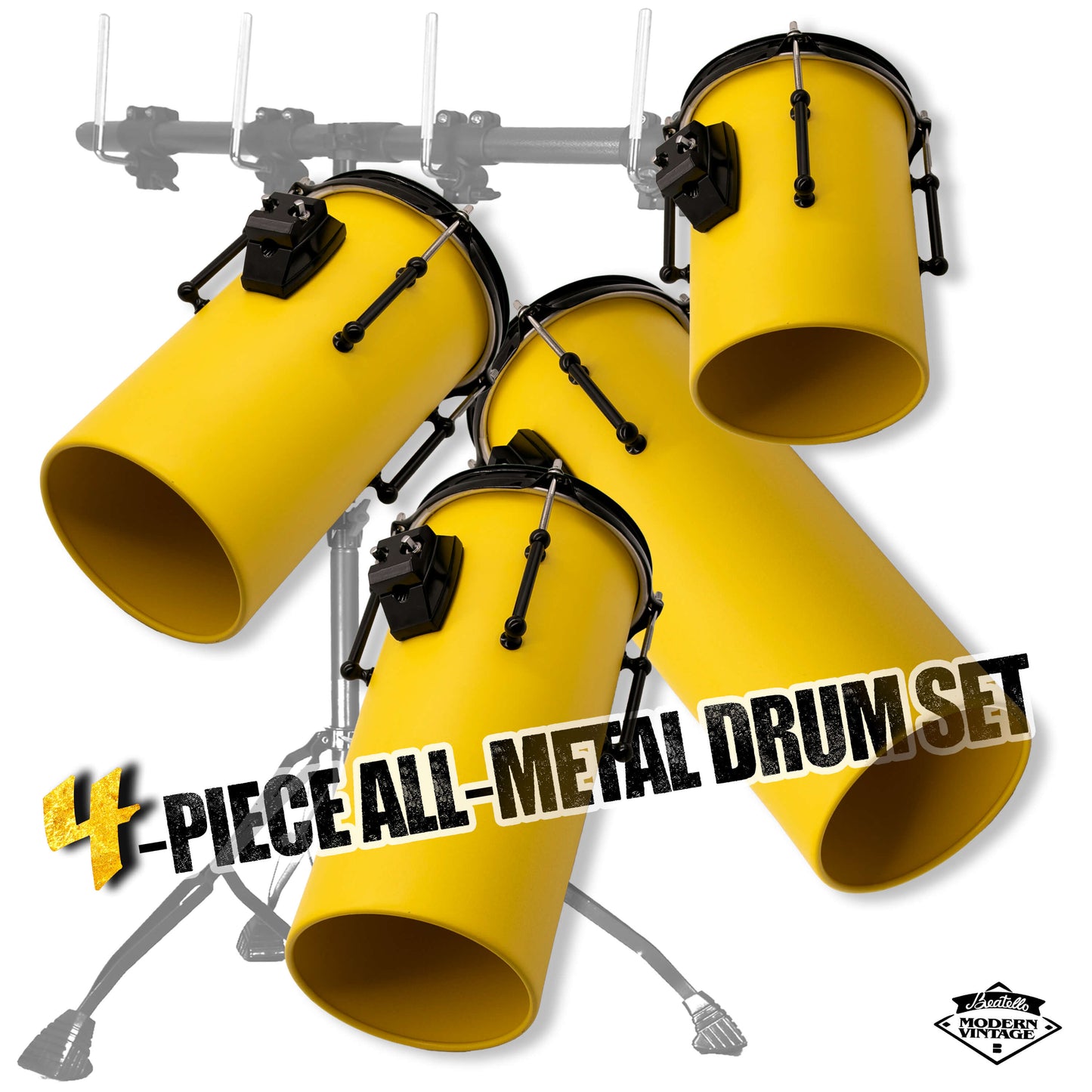 Beatello Carbon Steel  Rocket Drum With Hardware