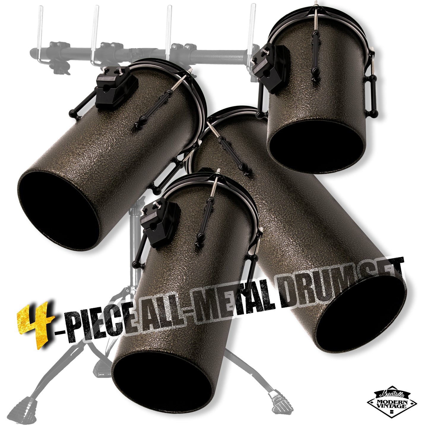 Beatello Carbon Steel  Rocket Drum With Hardware