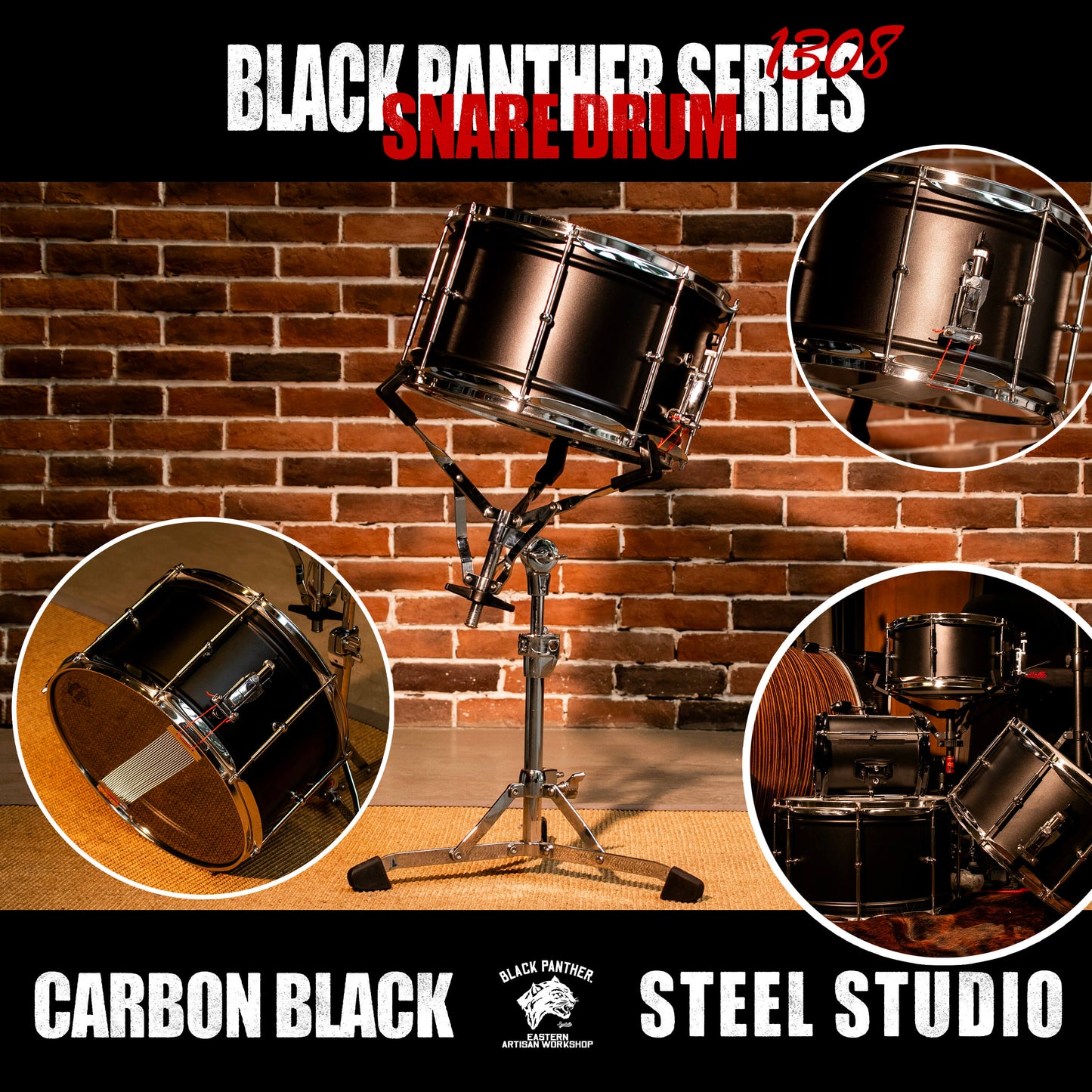 Black Panther Series-13x8 Snare