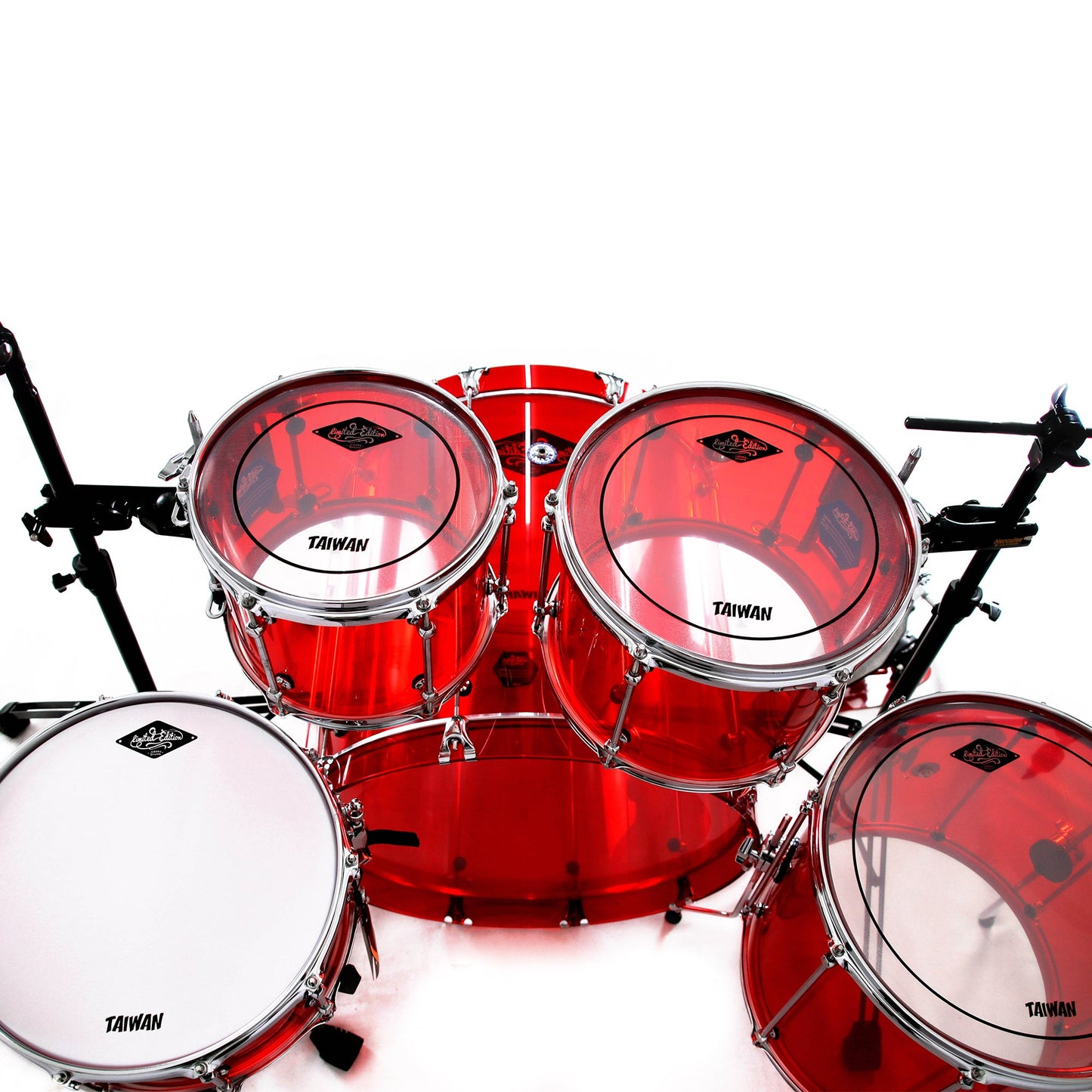 Crystal Acrylic Drum Kit Series Beatello workshop
