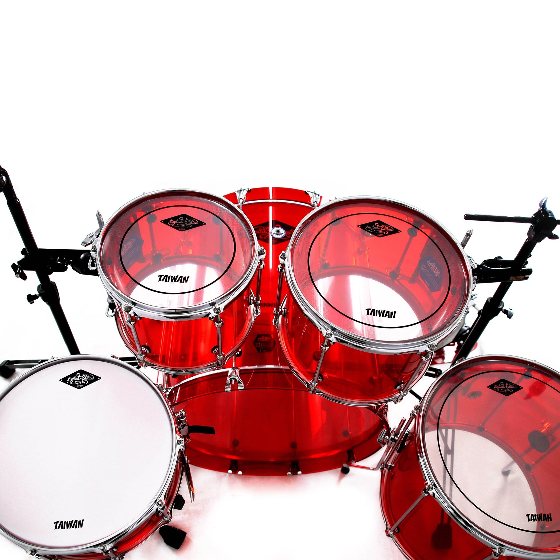 Crystal Acrylic Drum Kit Series Beatello workshop