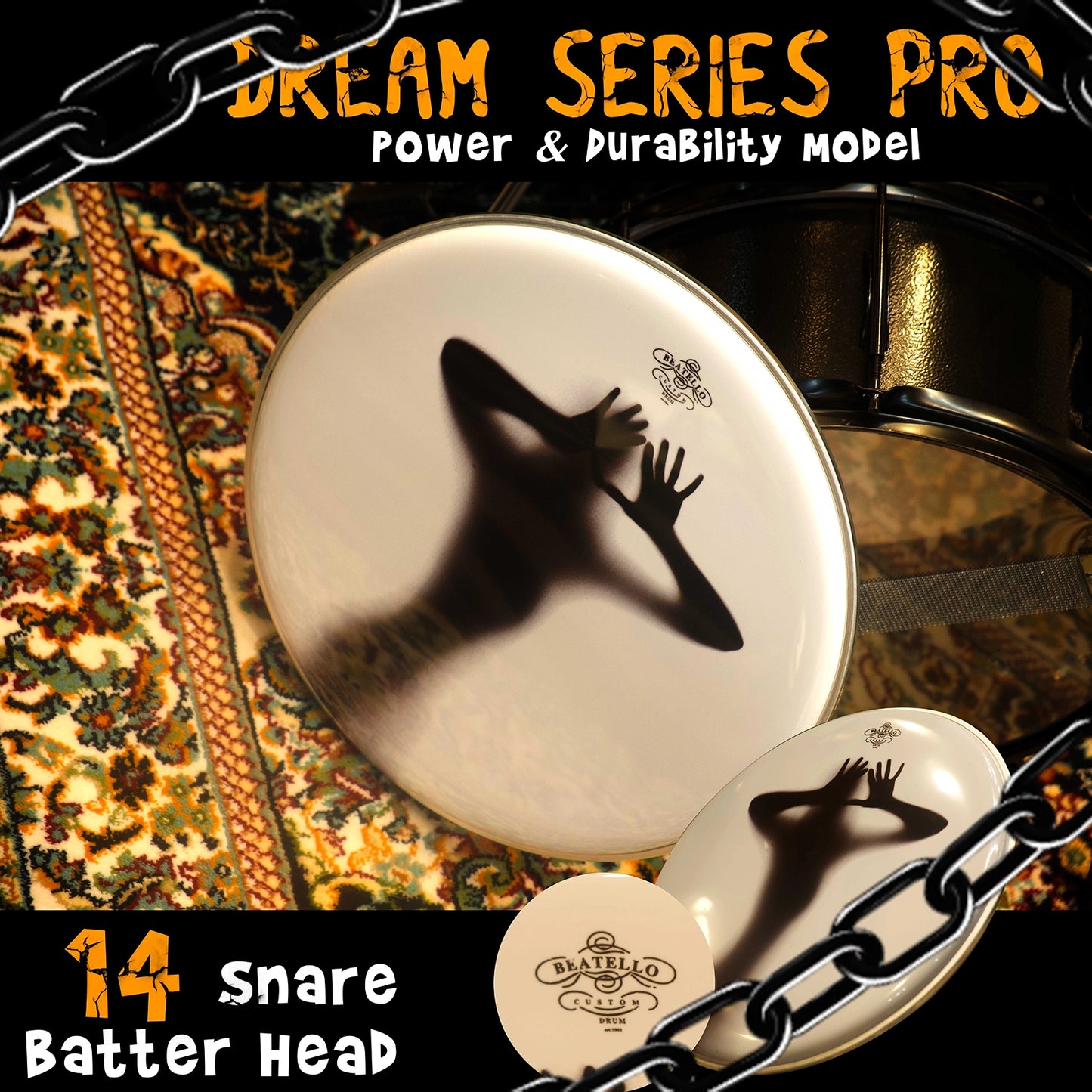 Dream Series Pro 14" Snare Batter Head