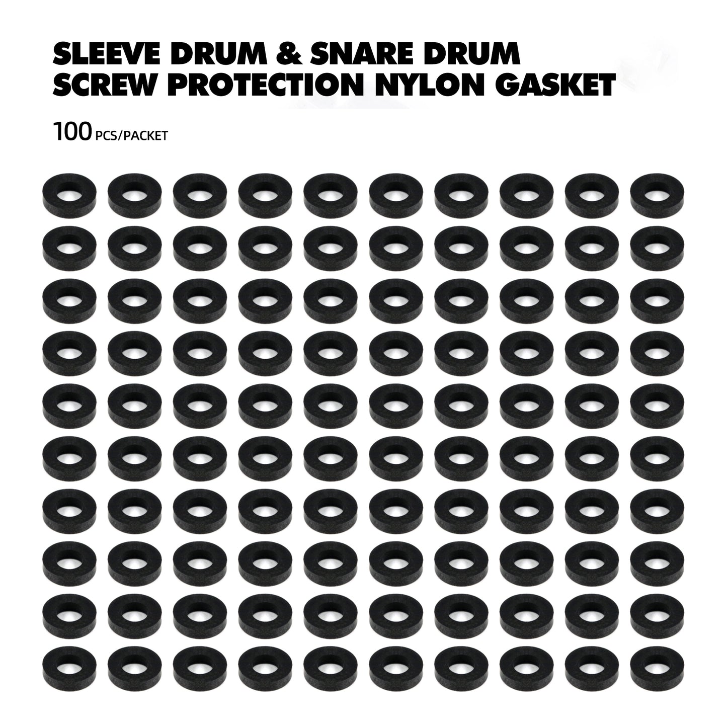 Arandela de tornillo de tambor 100 piezas