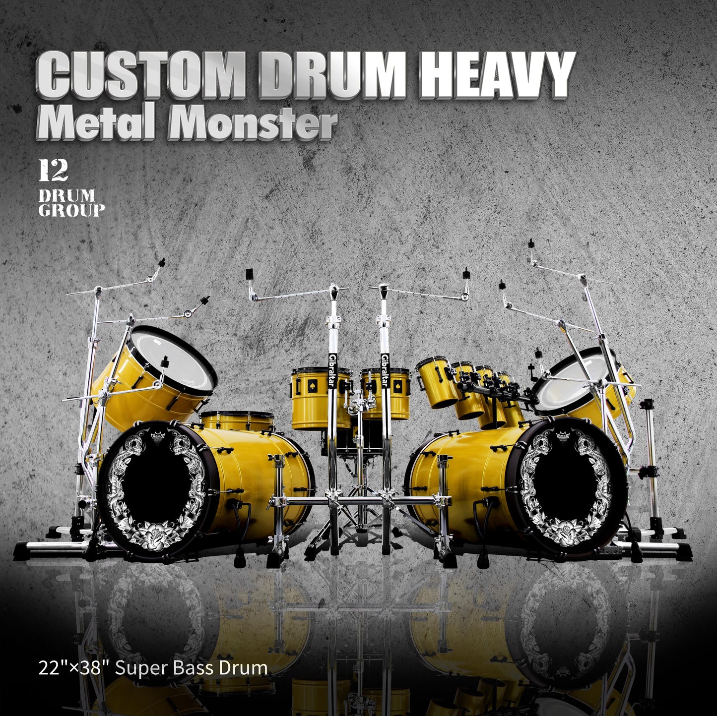 ACE-Heavy Metal Monster -Style Mounting Beatello workshop