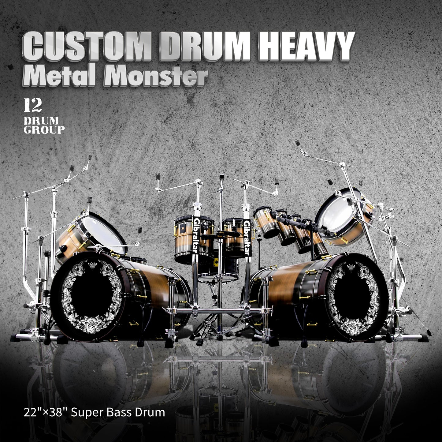 ACE-Heavy Metal Monster -Style Mounting Beatello workshop