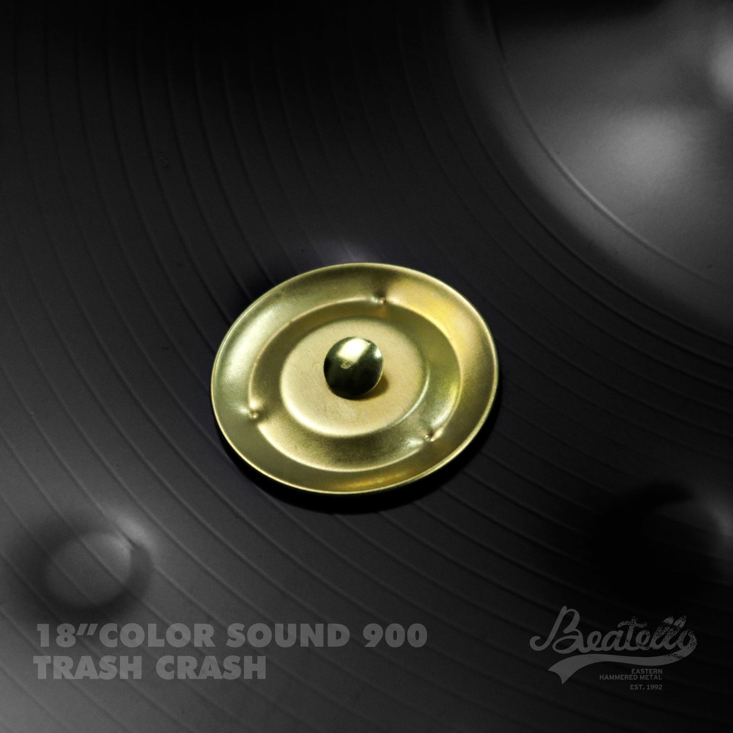 The Black Devil 900 Series-Hole Tone Bell Cymbal Beatello