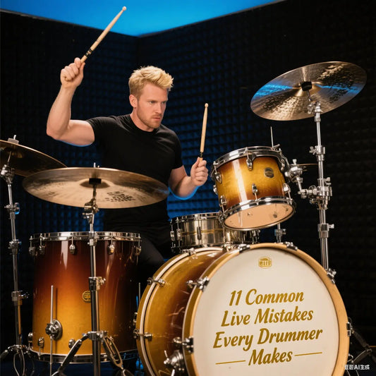 11 Common Live Mistakes Every Drummer Makes (and How to Avoid Them)