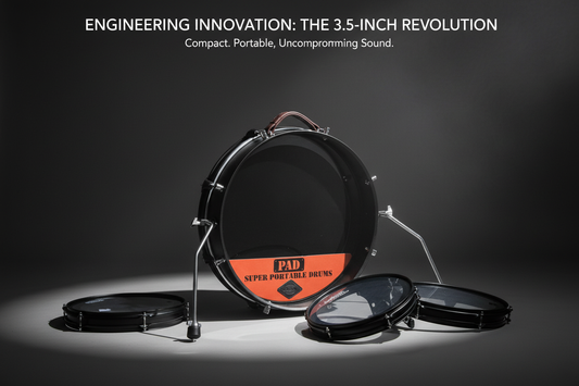 Stop Compromising Your Sound for Portability: The Engineering Behind the 20" Pancake Kick