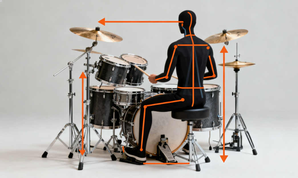 How to Build the Perfect Drum Kit Setup for Your Body: A Complete Ergonomic Guide