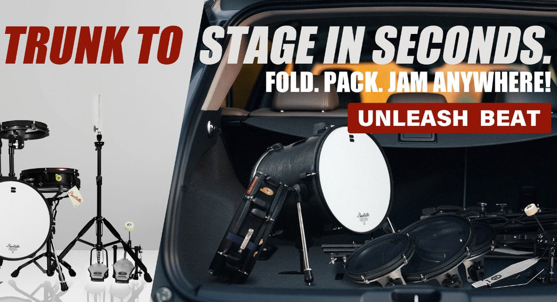 The Ultimate Portable Drum Set: Why Beatello’s Jungle Pad is a Game-Changer for Drummers on the Go