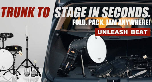 The Ultimate Portable Drum Set: Why Beatello’s Jungle Pad is a Game-Changer for Drummers on the Go