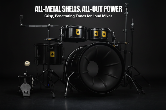 Why Metal Shells Are the Secret Weapon for Rock Drummers