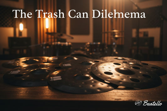 The "Trash Can" Dilemma: Choosing the Right Cymbals for Small Rooms & Funk