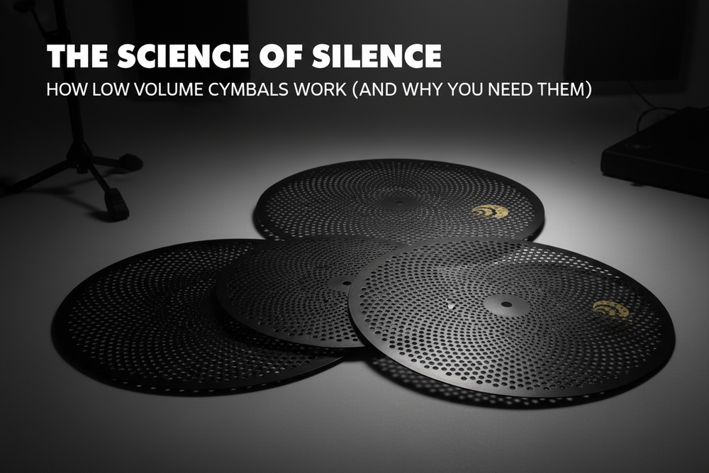 The Science of Silence: How Low Volume Cymbals Work (And Why You Need Them)