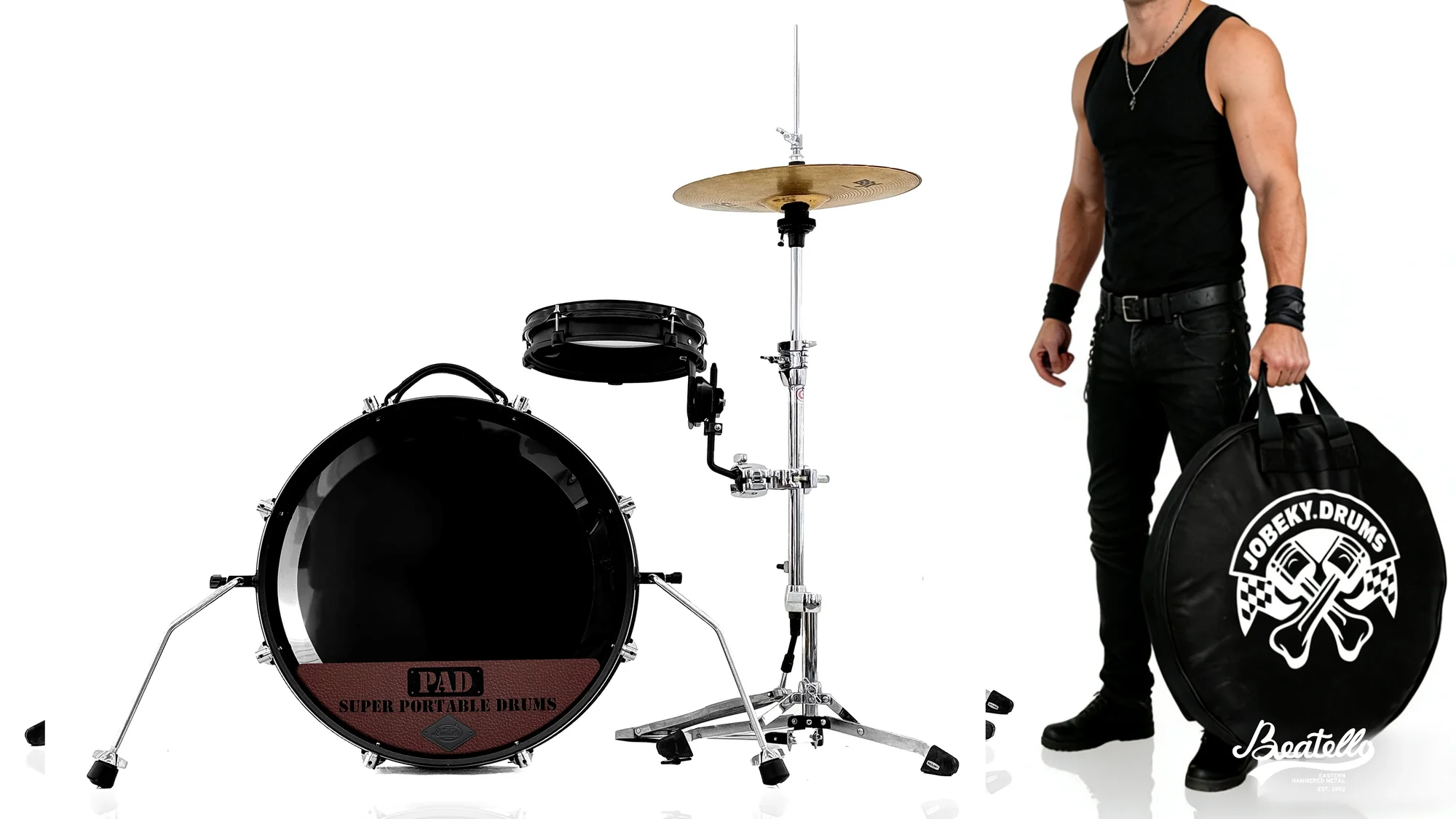 Portable drum