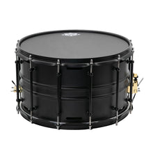 Beatello Black Steel Cannon-1408 (14" x 8") Snare Drum