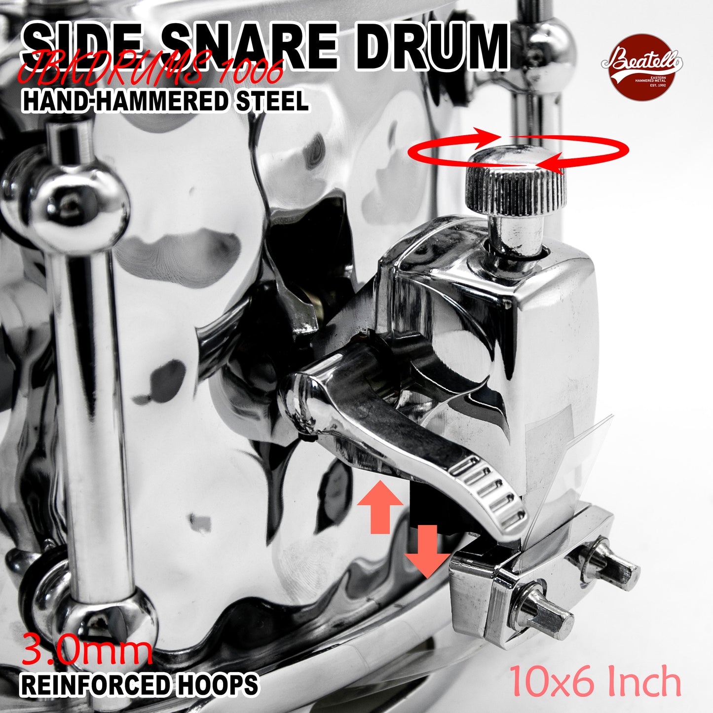 1006 Series  Side Snare Drum - 6 x 10-inch