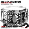 Beatello 1006 (10" x 6") Series Side Snare Drum - 6" x 10"-inch
