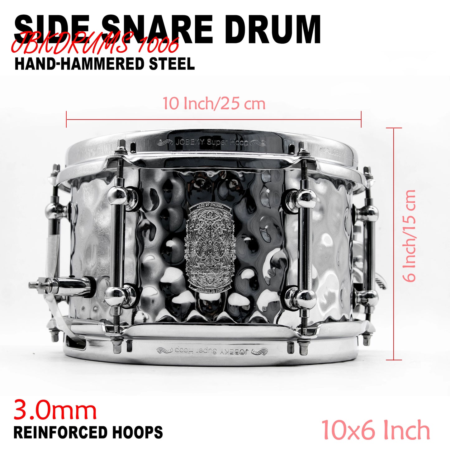 1006 Series  Side Snare Drum - 6 x 10-inch