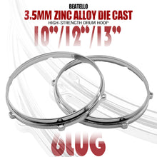 6 Hug 3.5MM ZINC Alloy Die Cast Drum Hoop