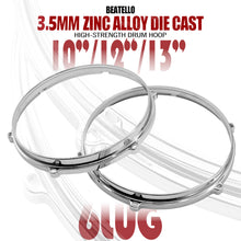 6 Hug 3.5MM ZINC Alloy Die Cast Drum Hoop