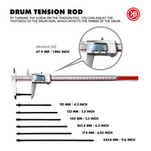 10 Pcs Drum Tension Rod