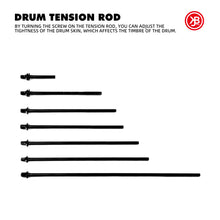 10 Pcs Drum Tension Rod