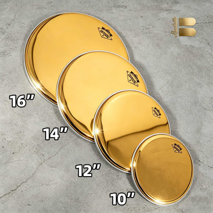 Beatello Beattello 10/12/14/16 Mirror Modern Vintage Drum Heads | Professional Resonance Control