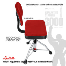 Model 3000 Adjustable Drum Throne Beatello workshop