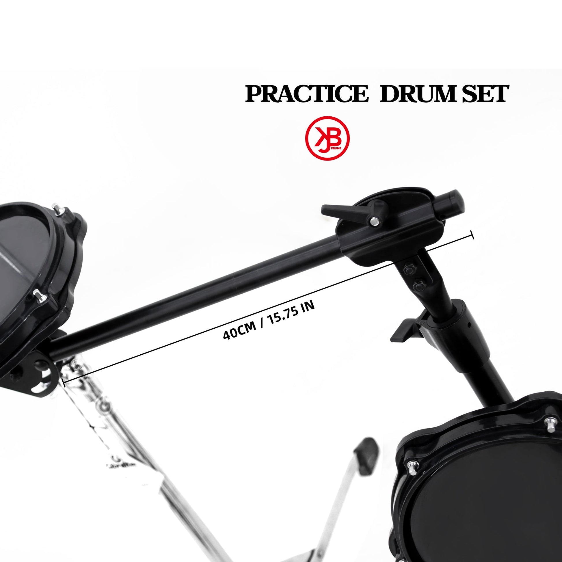 JBK DRUMS 1+1 Practice & Mute Drum Set – Quiet Drumming Anywhere My Store