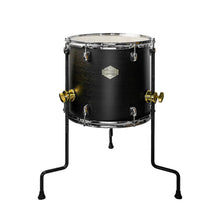 Pure Black  13×13-inch Special Effect Floor Snare Drum