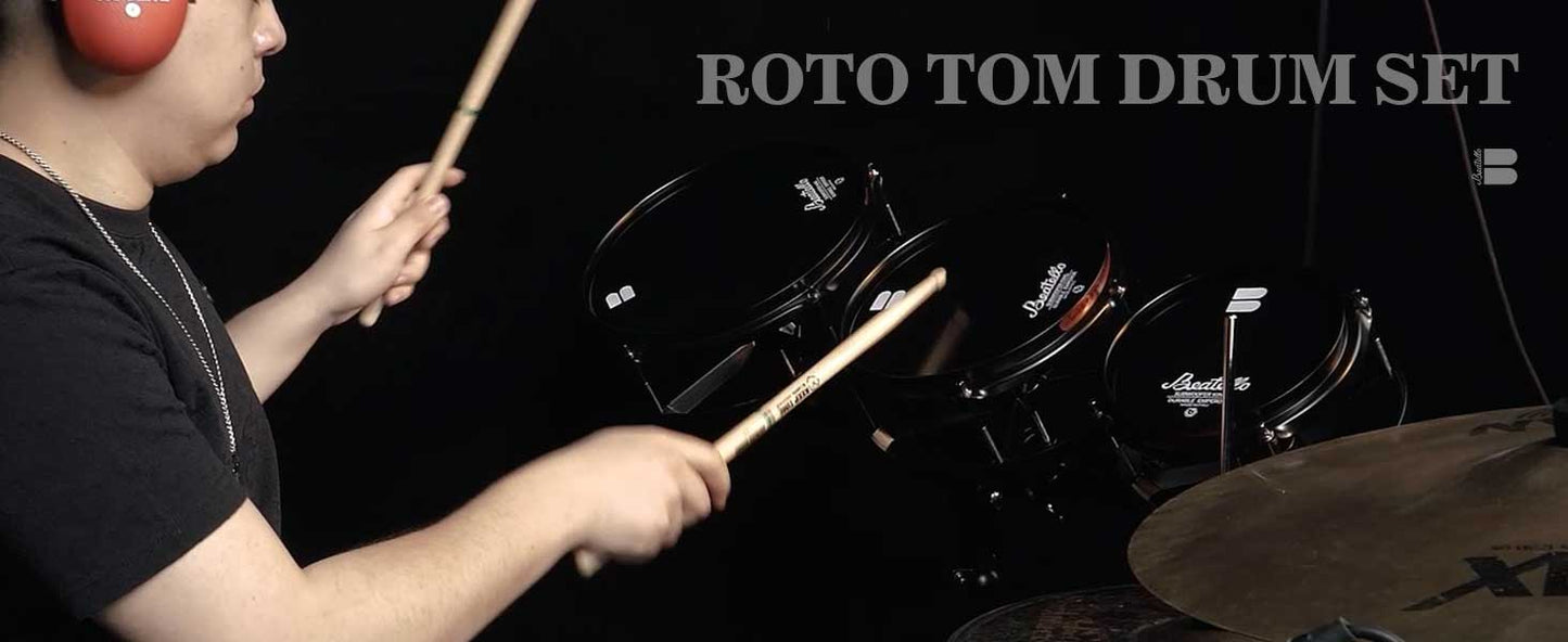 Beatello-Drums Roto Tom Drum Set （Upgraded version）