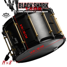 Caja Black Shark de 14 x 8 pulgadas