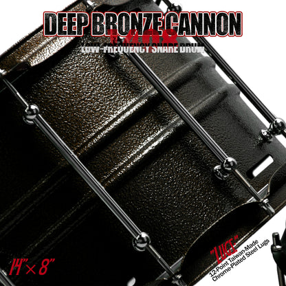 14x8 Deep Bronze Cannon Shell for Low-End Punch
