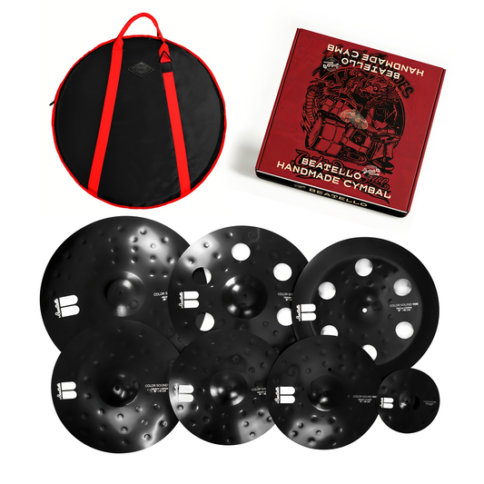 Beatello The Black Devil 900 Series-7PCS Cymbal Set