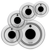 Spade Clear Black Dot Drumhead