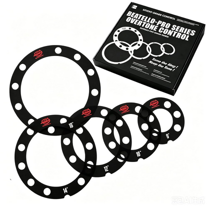 Beatello-Reso Rings & Low-End Enhancers Drum Mute 5pcs