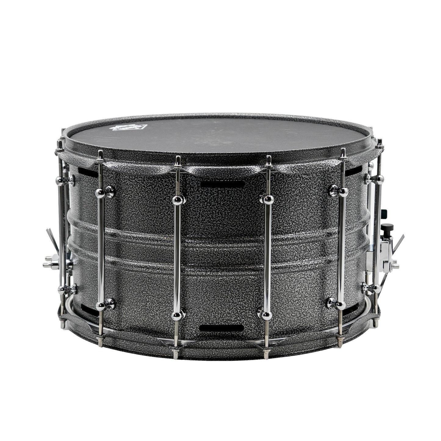 Beatello Metallic Silver Sonic Cannon-1408 Snare Drum
