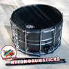 Metallic Silver Sonic Cannon-1408 Snare Drum