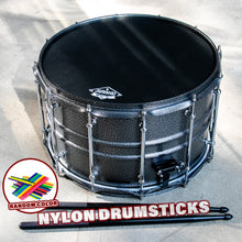 Metallic Silver Sonic Cannon-1408 Snare Drum