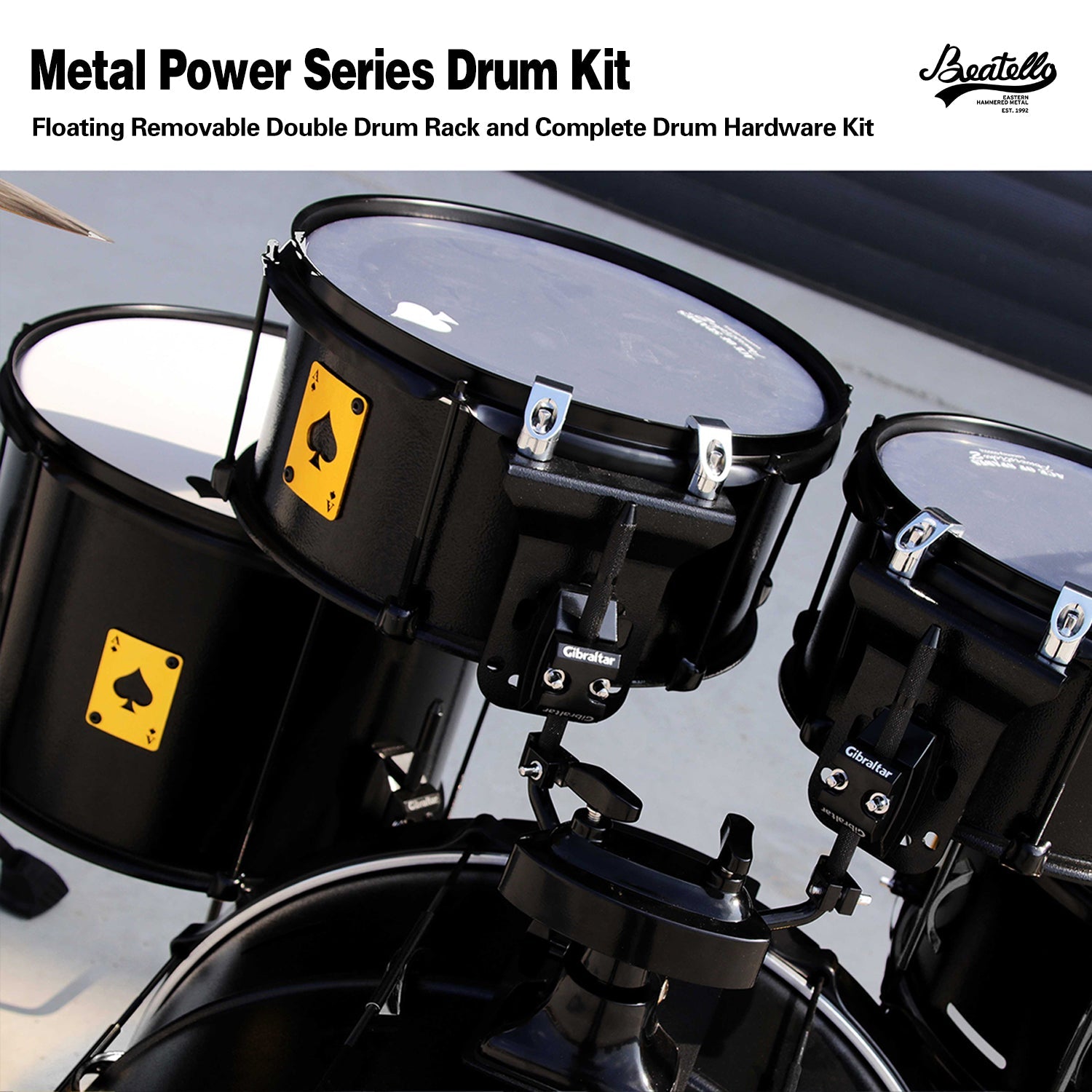 Beatello - ACE Metal Power Drum Set Beatello workshop