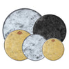 Mordern Vintage Faux Calfskin 5-piece Drumhead Pack