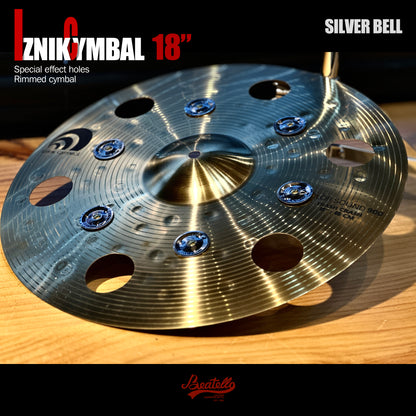 Golden Effect Crash Cymbal with Bells