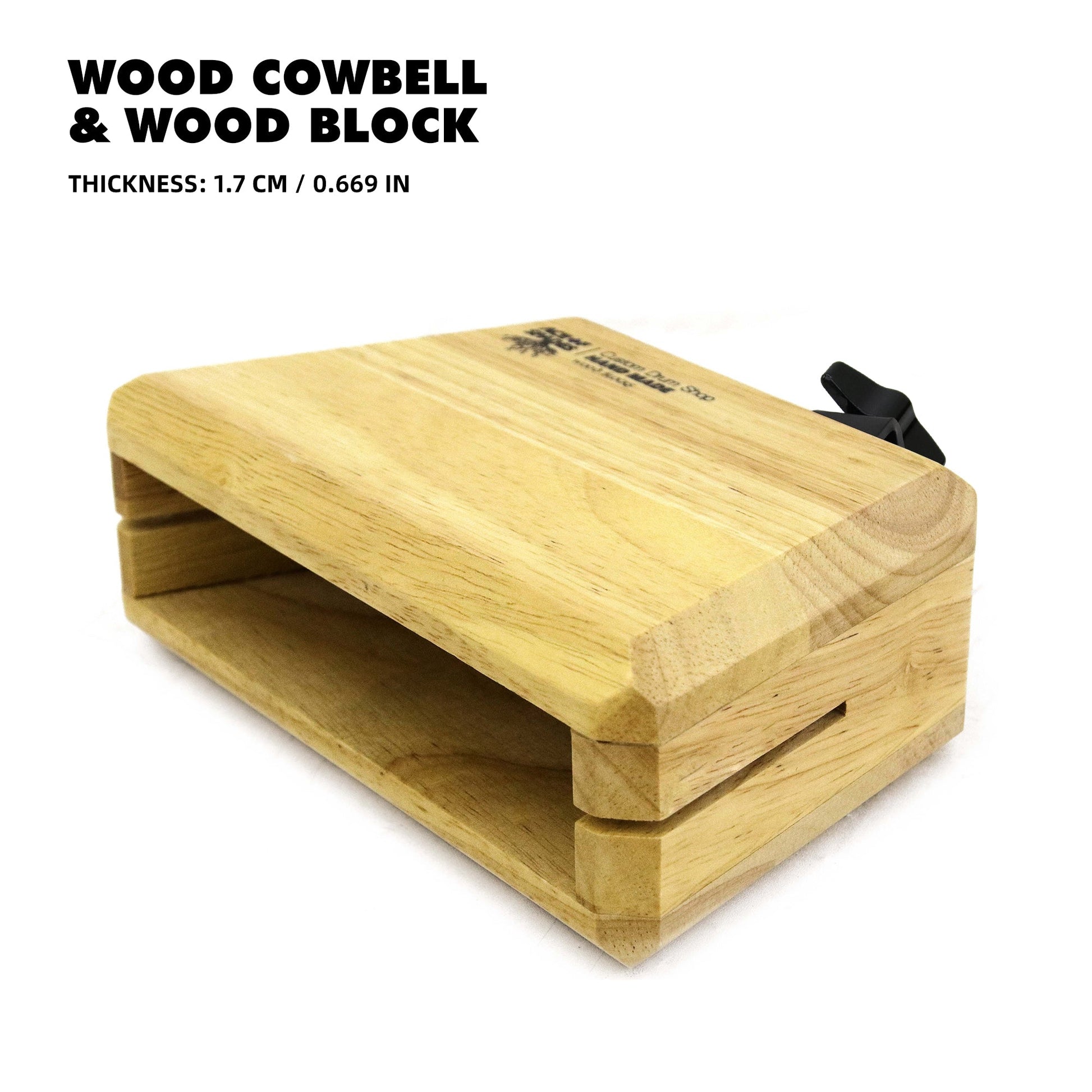 Beatello - wood cowbell & wood block My Store