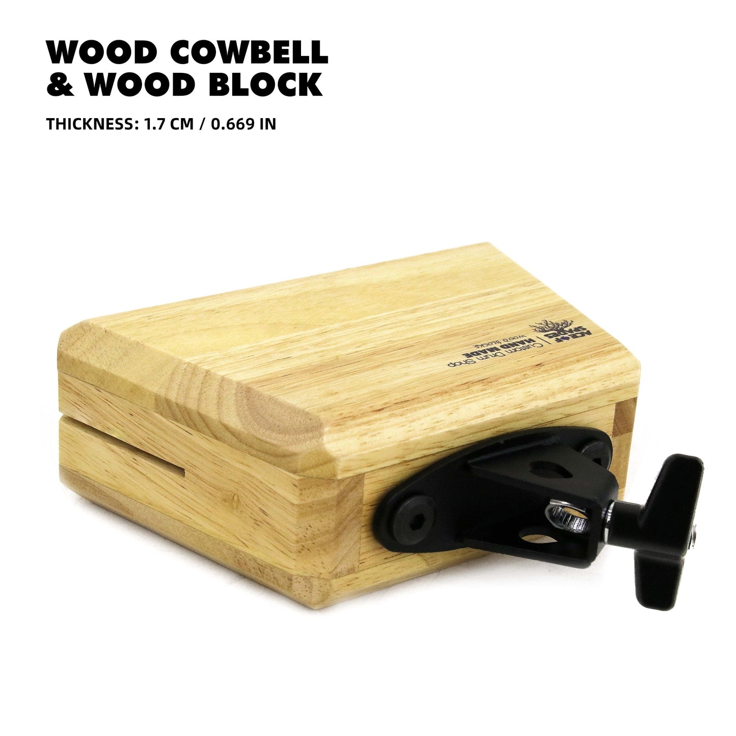 Beatello - wood cowbell & wood block My Store
